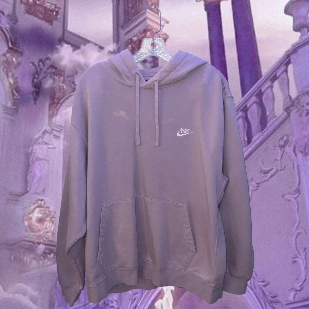 Pastel Purple Nike Hoodie